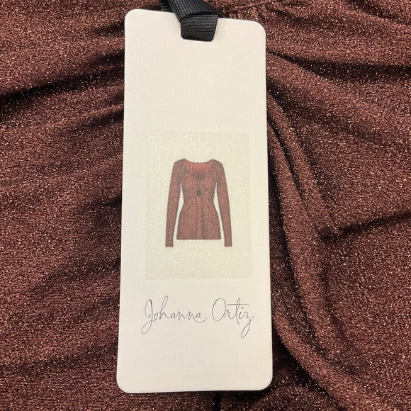 JOHANNA ORTIZ BRONZE FILIGRANA DE FIESTA TOP - Picture 5 of 5